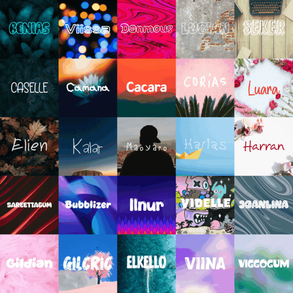 Danmous Font Bundle – 25 Fonts