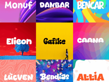 Monuf Font Bundle – 9 Fonts