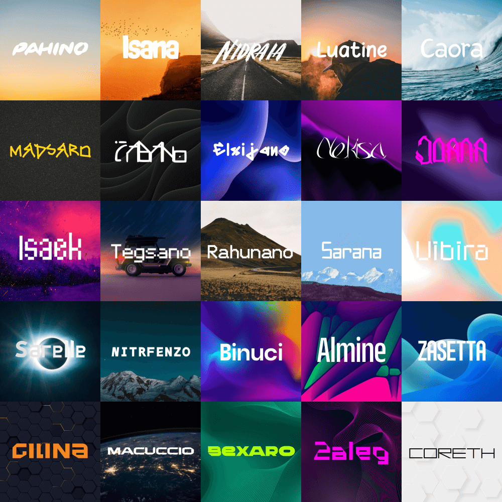 Pahino Font Bundle – 25 Fonts