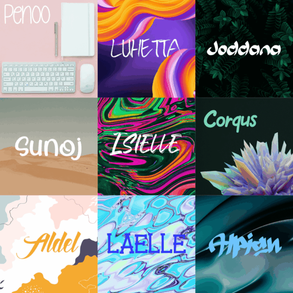 Penoo Font Bundle – 9 Fonts
