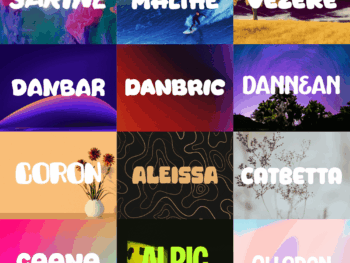 Sarine Font Bundle – 12 Fonts