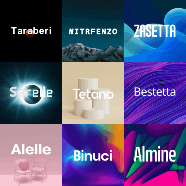 Taraberi Font Bundle – 9 Fonts